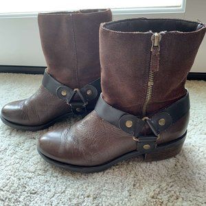 Franco Sarto Women's Leather Ankle Boots